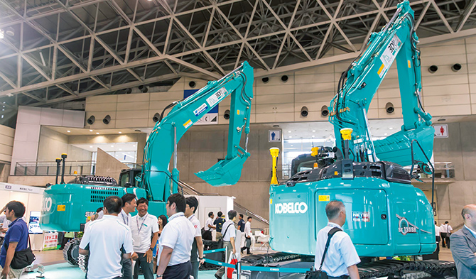 建設・測量生産性向上展（CSPI EXPO）2018｜コベルコ建設機械