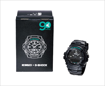 コベルコ×G-SHOCK 90周年記念腕時計-connectedremag.com