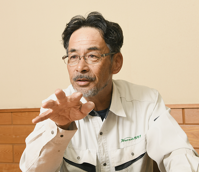 西牟婁森林組合／田辺木材共販所　所長　打越 仁さん