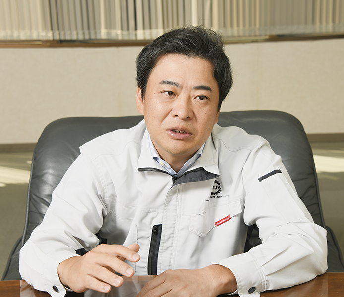 東京重機株式会社 　代表取締役　鶴岡卓さん