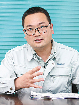 神鋼建機(中国)有限公司 AS本部 技術部 技術課 徐聰