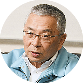 ミニホイールローダを導入した企業の代表者であるお客様。