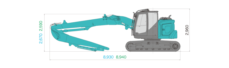 スペック｜SK135SRDLC-7｜コベルコ建機