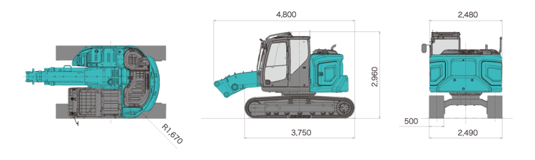 スペック｜SK135SRDLC-7｜コベルコ建機