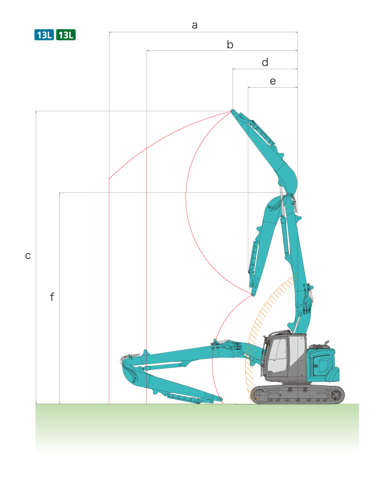 スペック｜SK135SRDLC-7｜コベルコ建機