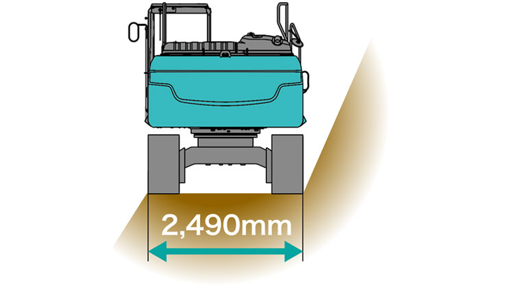 機能・性能｜SK170-10：林業用｜コベルコ建機