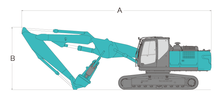 完成機寸法図