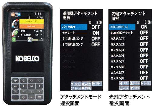 新型クラスタゲージ