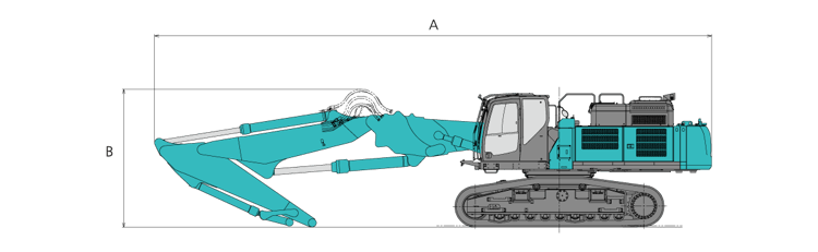 完成機寸法図