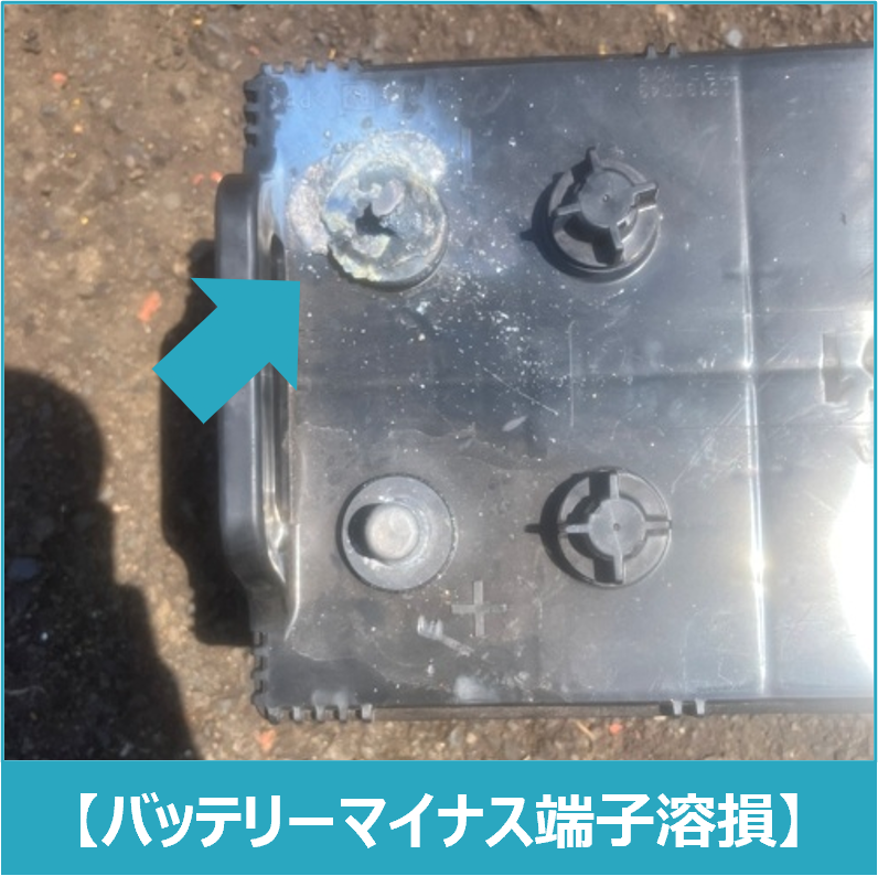バッテリーターミナルの脱着に際しての注意事項