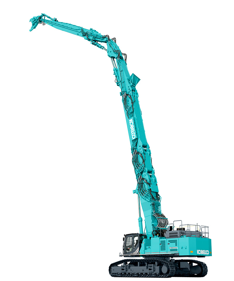 超大型建物解体専用機「SK1300DLC」が「機械工業デザイン賞 IDEA」の