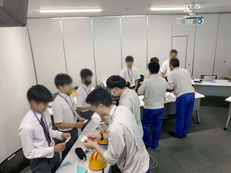 職業体験学習の受け入れを実施しました！