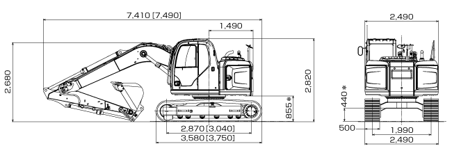 SK125SR 全体図