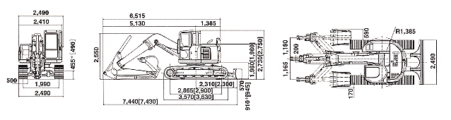 SK130UR-1ES 全体図