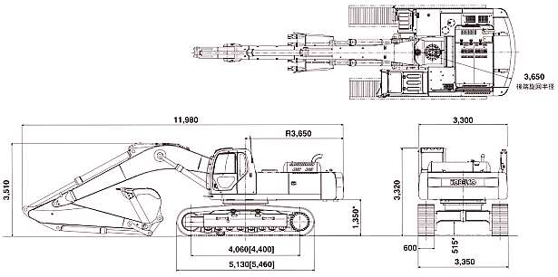 SK450[LC]-6S 全体図