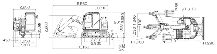 SK80SR+-3E 全体図