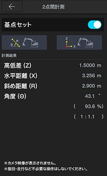 ２点間計測