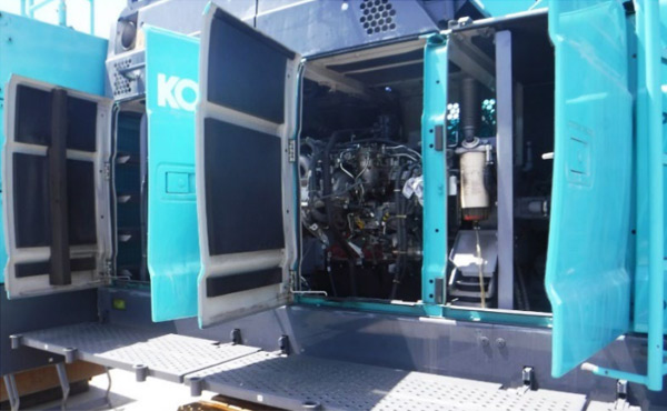 高圧洗浄機を使用したクレーン洗浄時の注意について｜コベルコクレーン