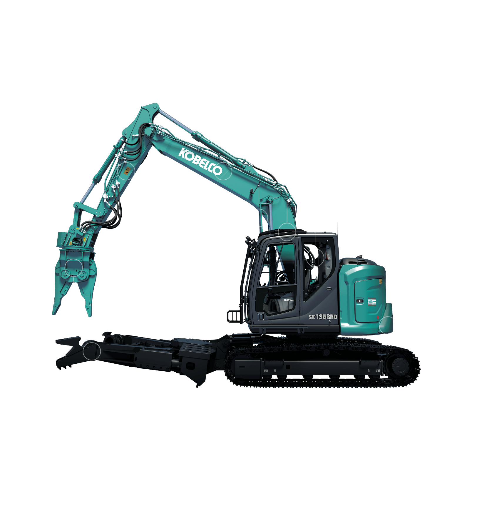 イメージ：マルチ解体機・自動車解体機