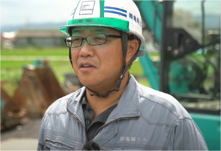 株式会社亀岡土木 専務取締役 亀岡 宏和さん