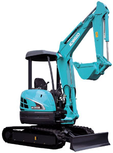 後方超小旋回ミニショベル　ビートルシリーズ
SK20SR/27SR/30SR/35SR/40SR/50SR
（＊写真はＳＫ３０ＳＲ）