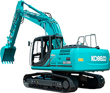 建設機械　KOBELCO　SK210LC イエロー