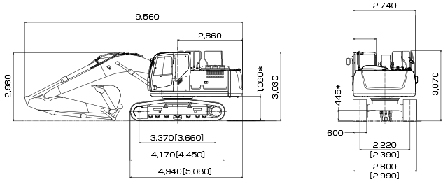 SK200H-9 全体図