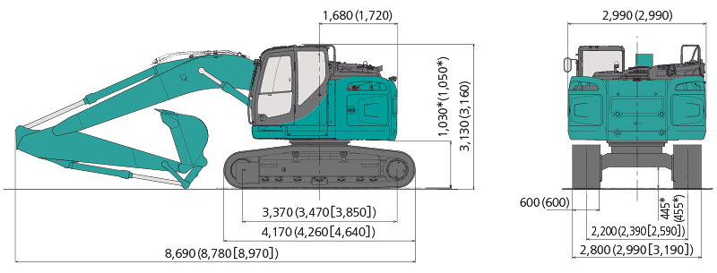 SK225SR-5 全体図