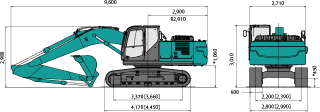 SK200H-9 全体図