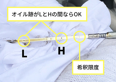 エンジンオイルの汚れとオイル量 アフターサービス コベルコ建機 日本サイト